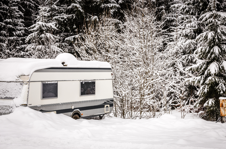 Ako sa postarať o karavan v zime?